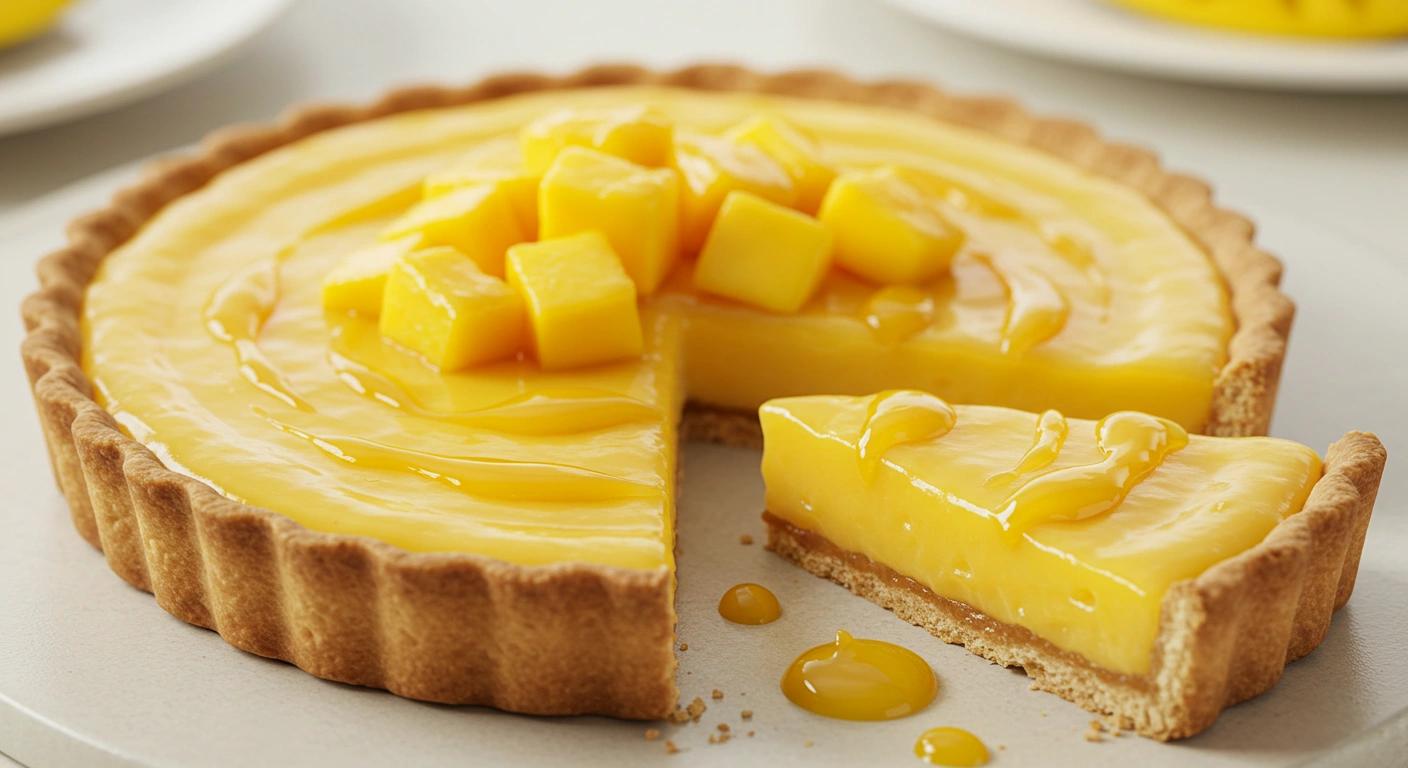 Tropical Mango Tart